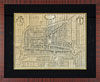 Oude kaart Delft
